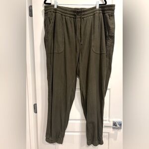 Athleta Farallon Joggers Womens 2X Casual Weekend Pants Cotton Gorp Streetstyle